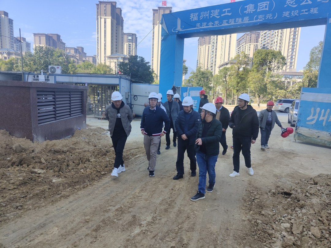 市万象城AWC公司领导赴金禾公司各在建项目开展农民工工资督查和安全、质量调研指导